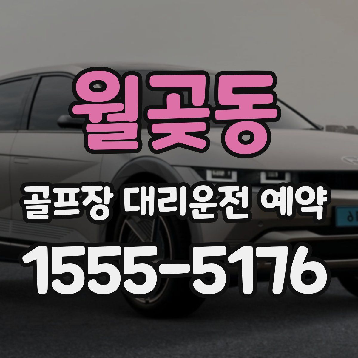 월곶동 골프장 대리운전 예약
