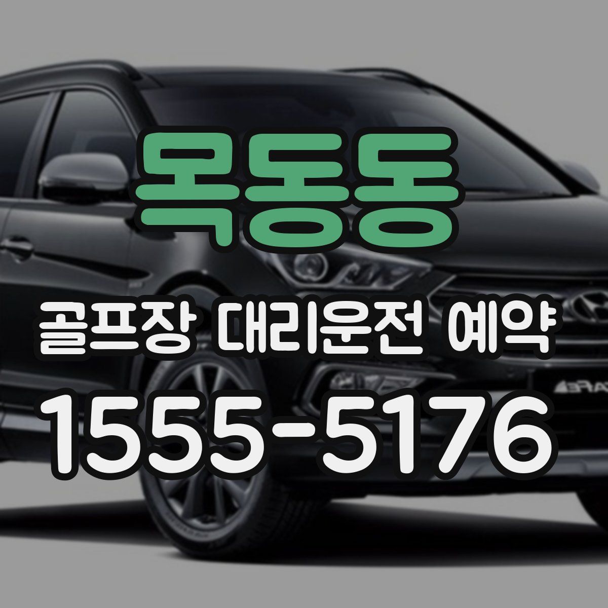 목동동 골프장 대리운전 예약