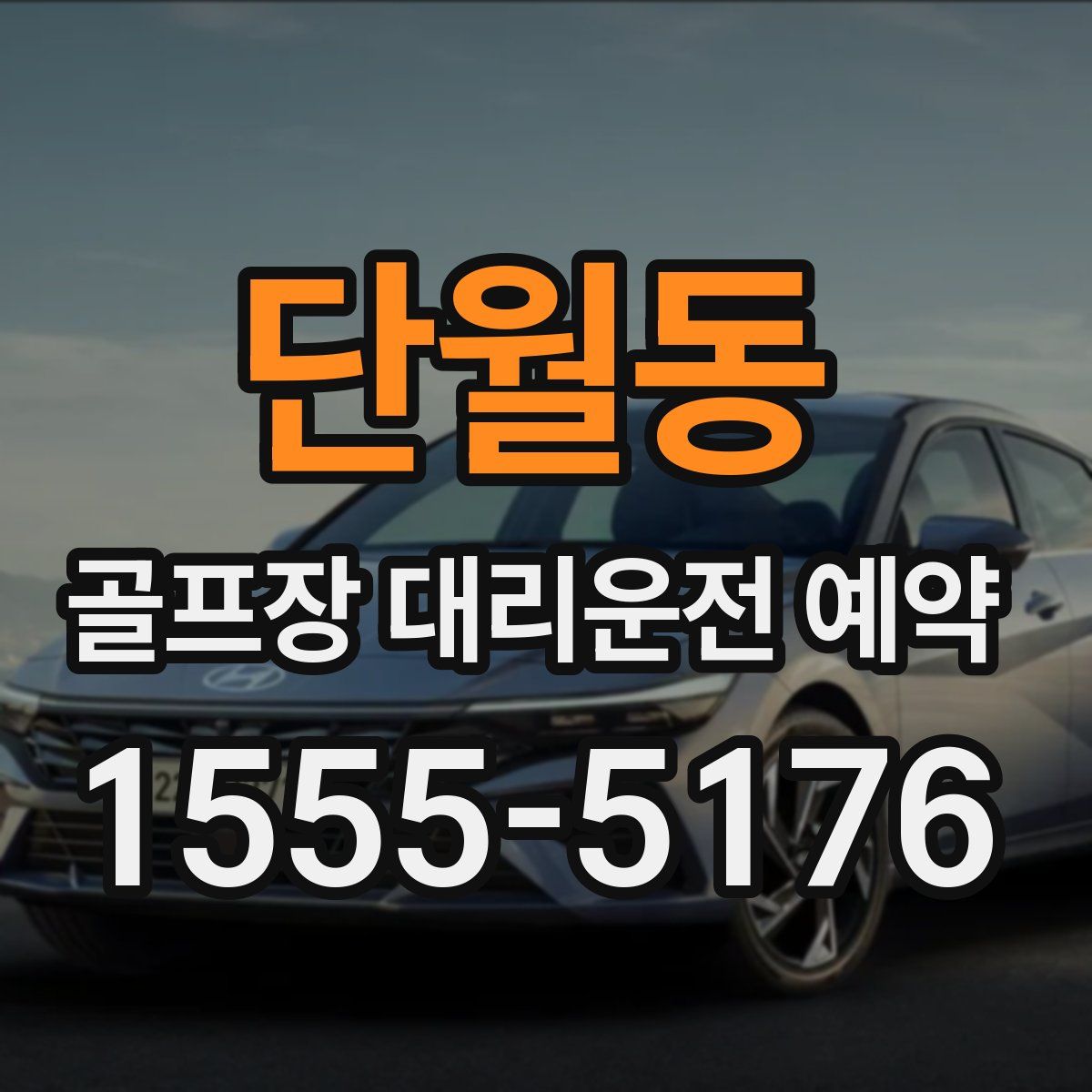 단월동 골프장 대리운전 예약