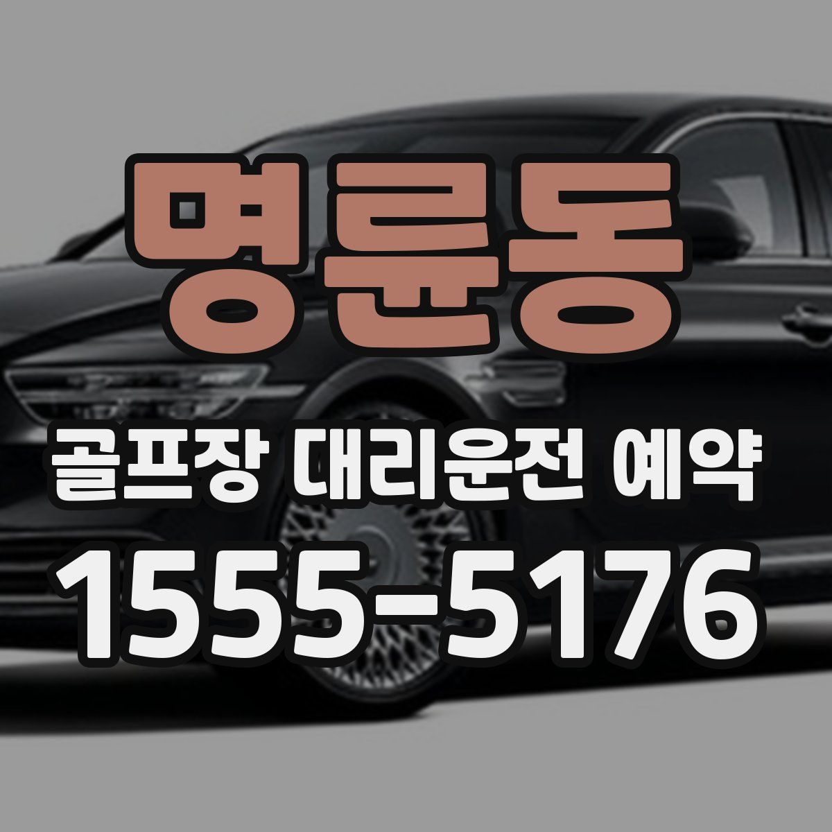 명륜동 골프장 대리운전 예약