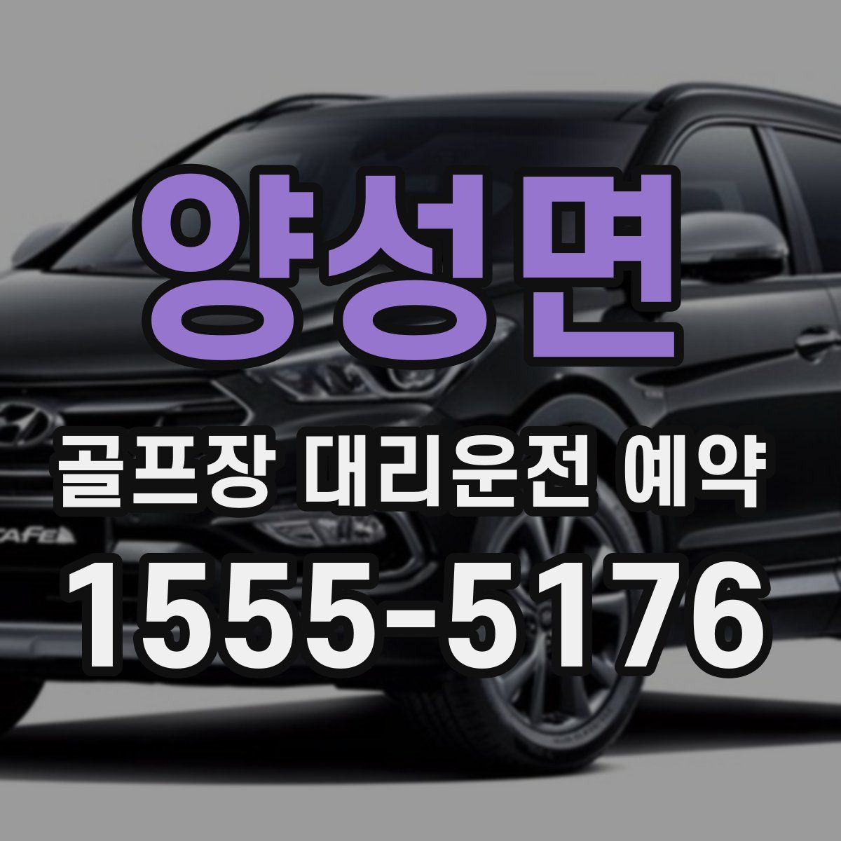 양성면 골프장 대리운전 예약