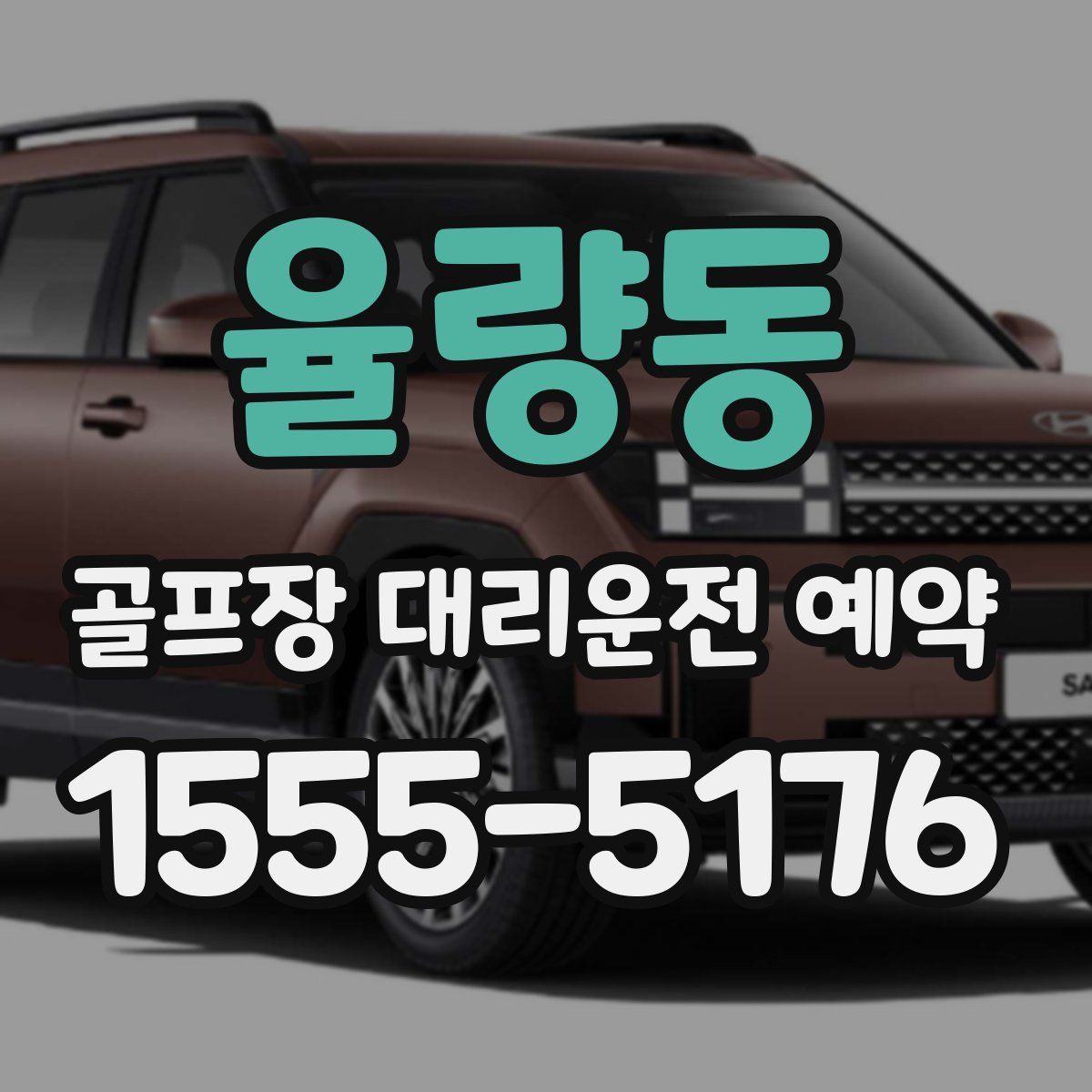 율량동 골프장 대리운전 예약