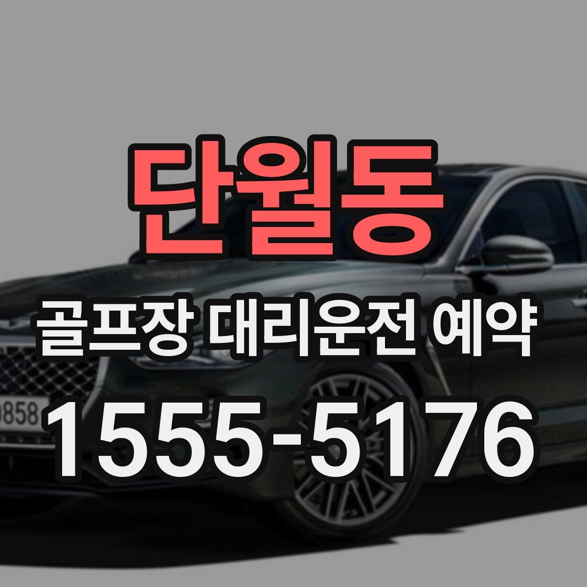 단월동 골프장 대리운전 예약