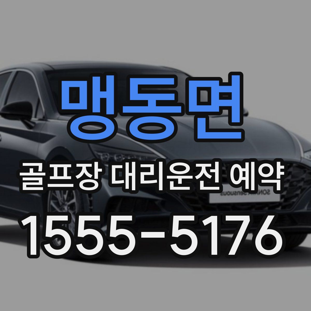 맹동면 골프장 대리운전 예약