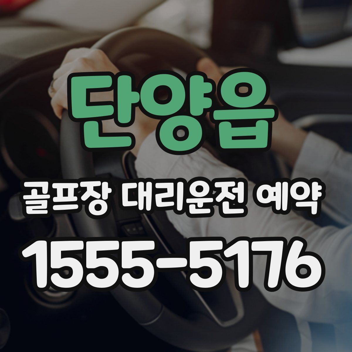 단양읍 골프장 대리운전 예약