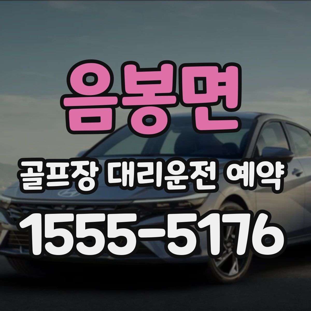 음봉면 골프장 대리운전 예약