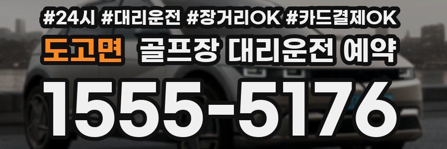 도고면 골프장 대리운전 예약