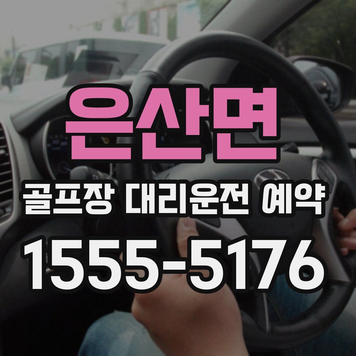 은산면 골프장 대리운전 예약