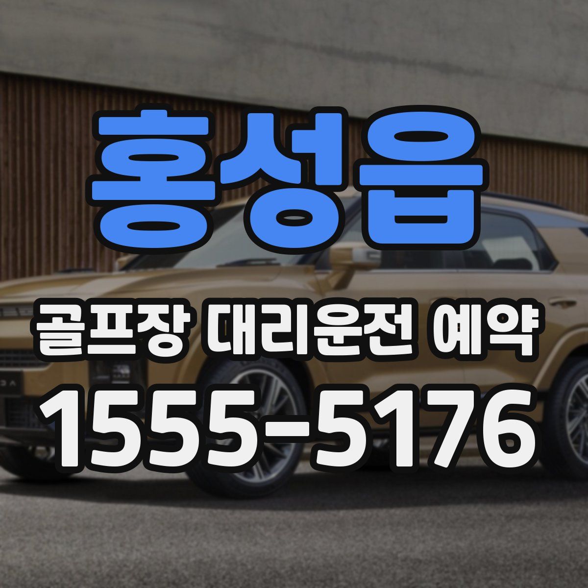 홍성읍 골프장 대리운전 예약