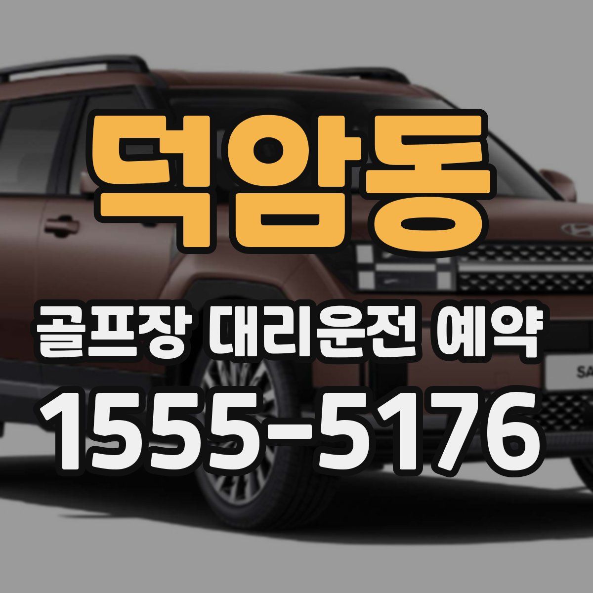덕암동 골프장 대리운전 예약