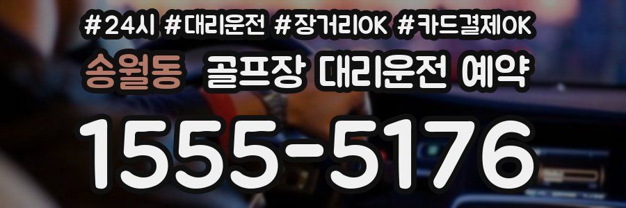 송월동 골프장 대리운전 예약