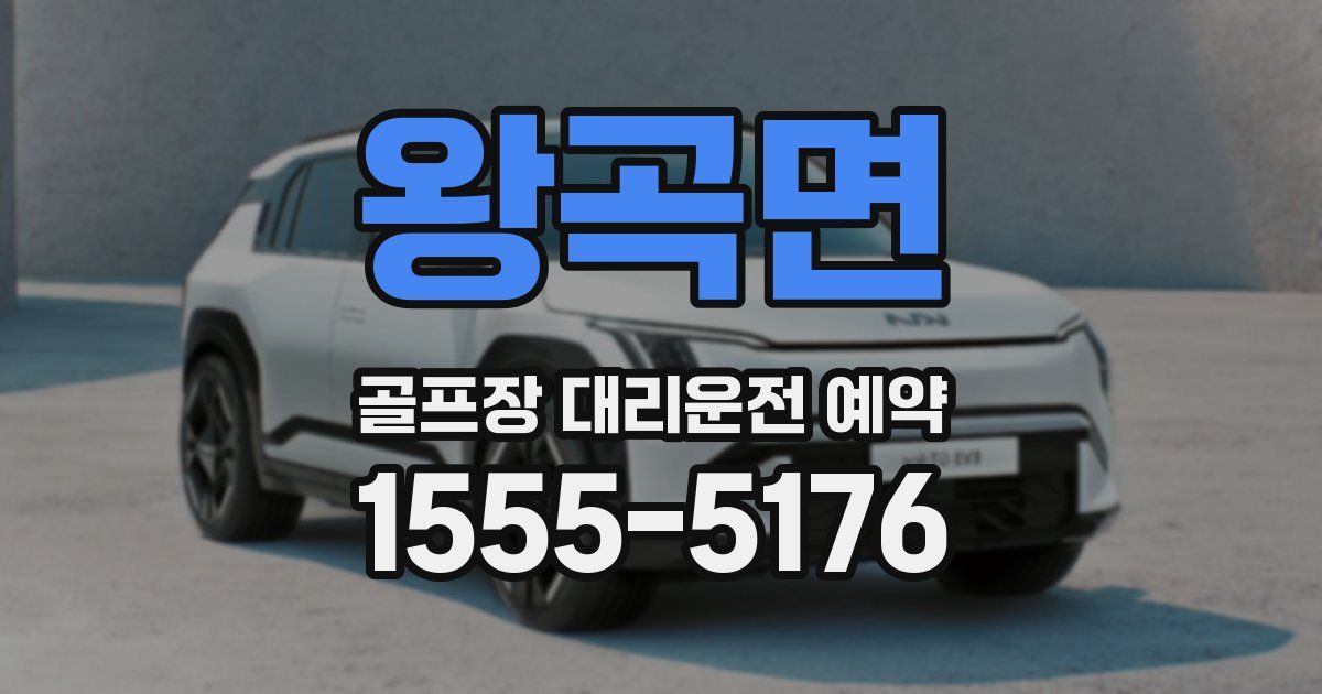 왕곡면 골프장 대리운전 예약