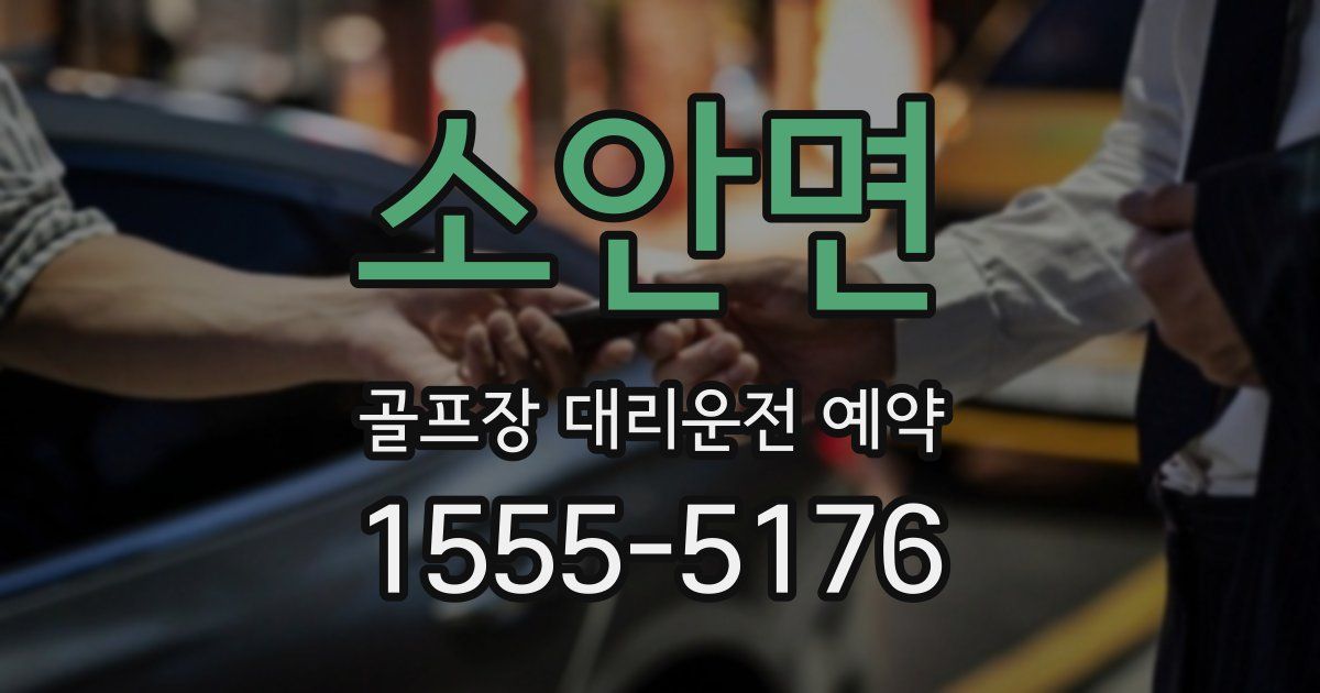 소안면 골프장 대리운전 예약
