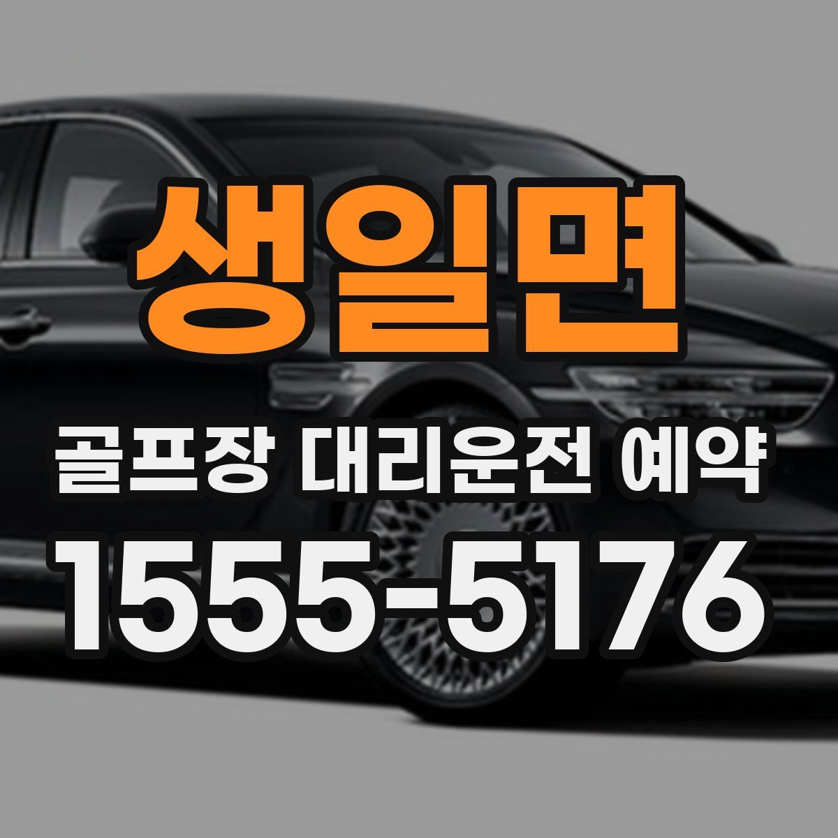 생일면 골프장 대리운전 예약