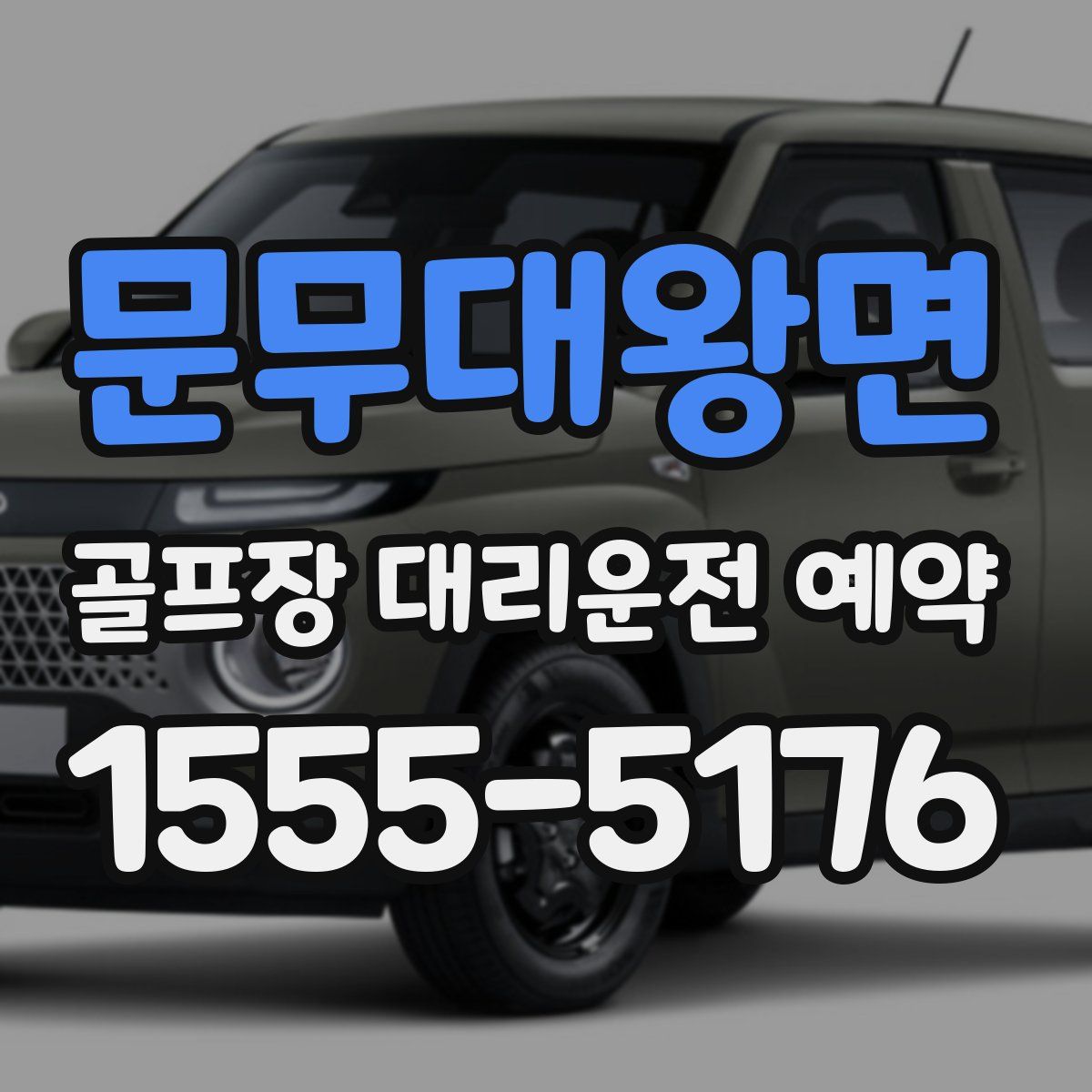 문무대왕면 골프장 대리운전 예약