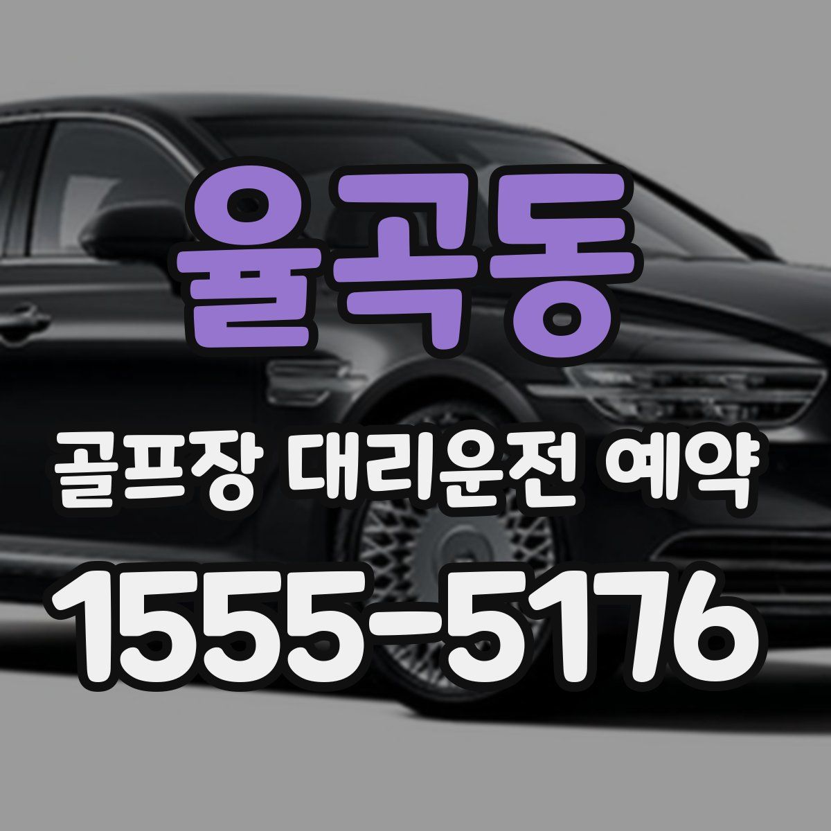 율곡동 골프장 대리운전 예약