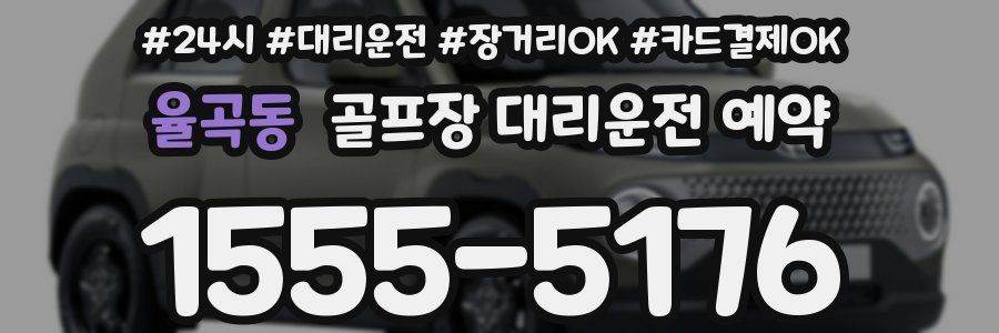 율곡동 골프장 대리운전 예약