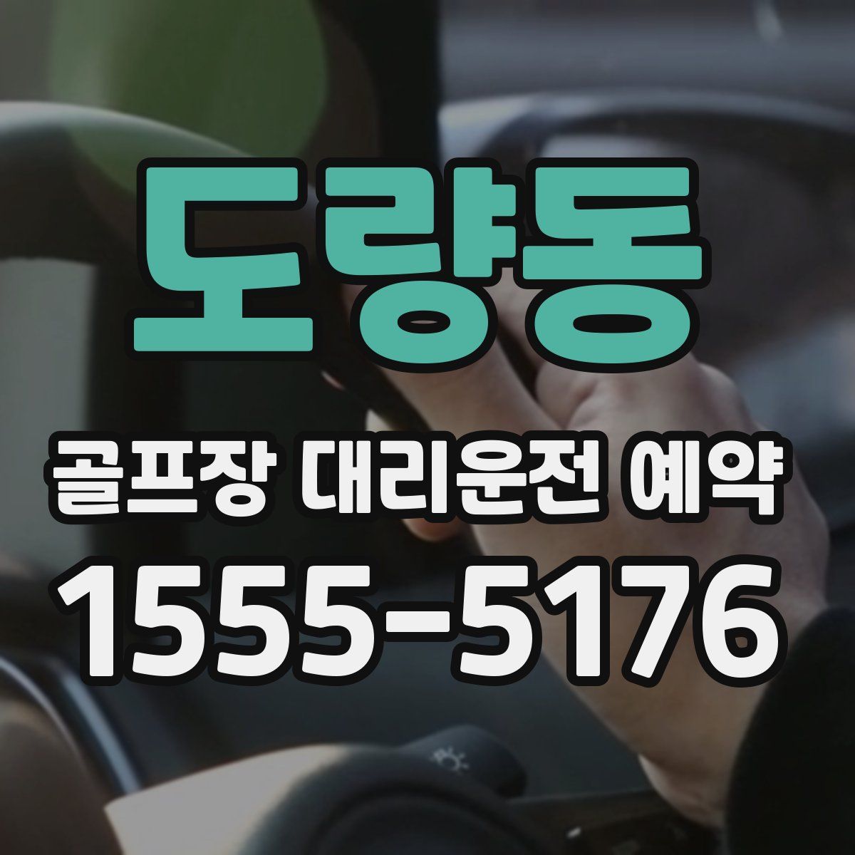 도량동 골프장 대리운전 예약