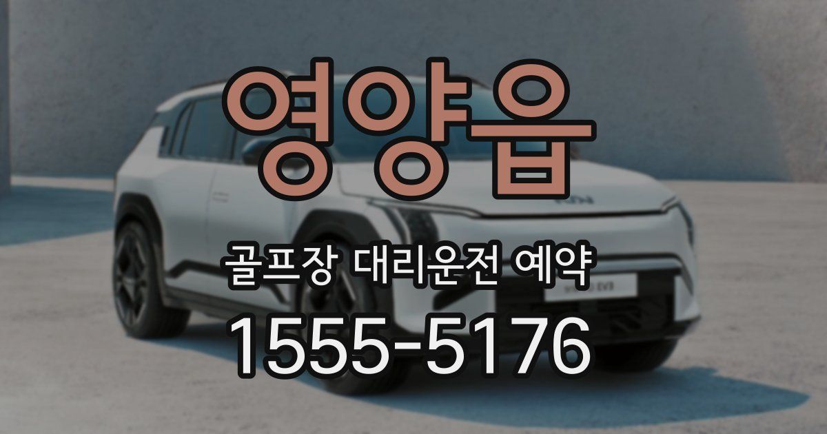 영양읍 골프장 대리운전 예약