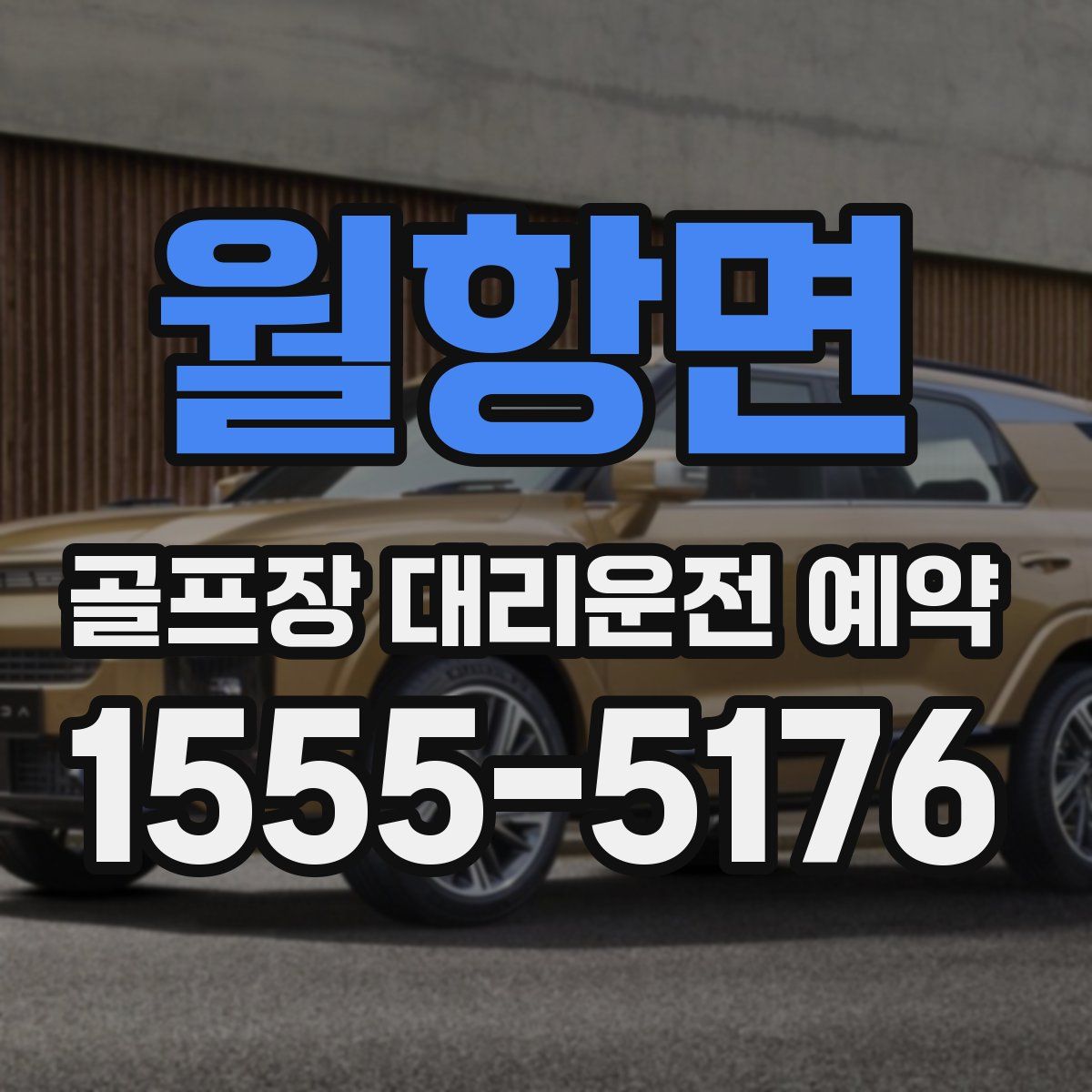 월항면 골프장 대리운전 예약