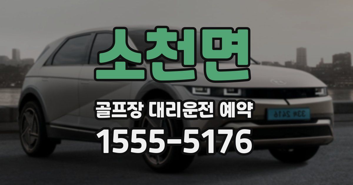 소천면 골프장 대리운전 예약