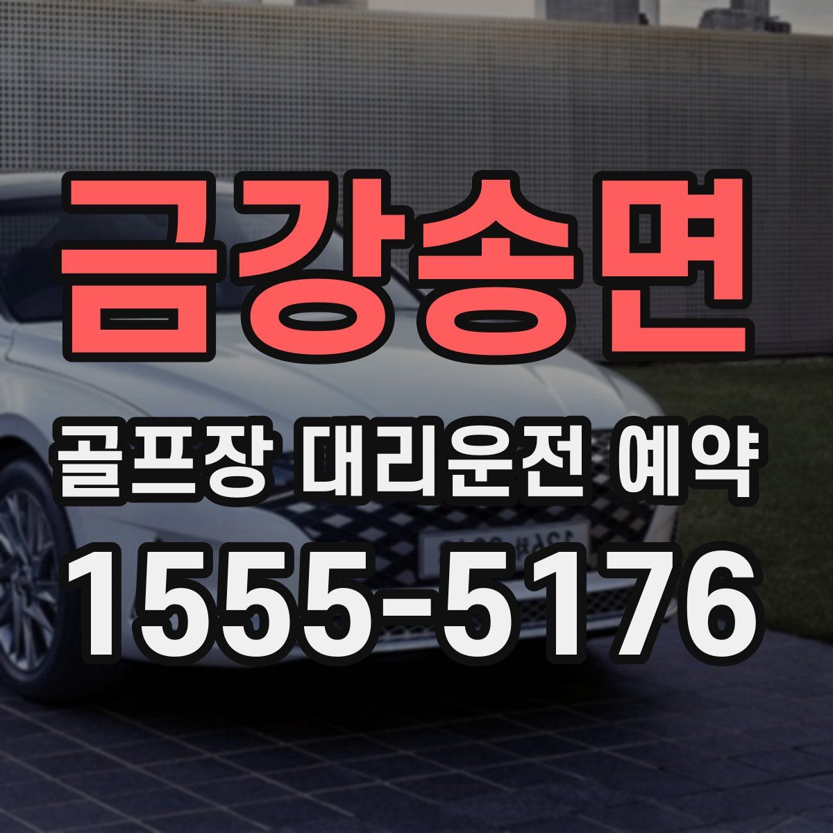 금강송면 골프장 대리운전 예약