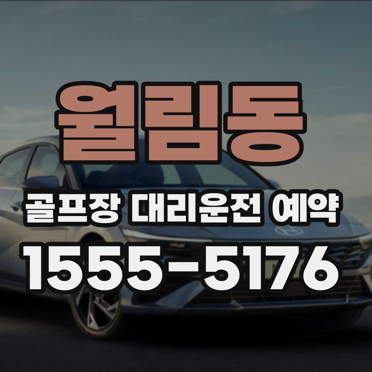 월림동 골프장 대리운전 예약