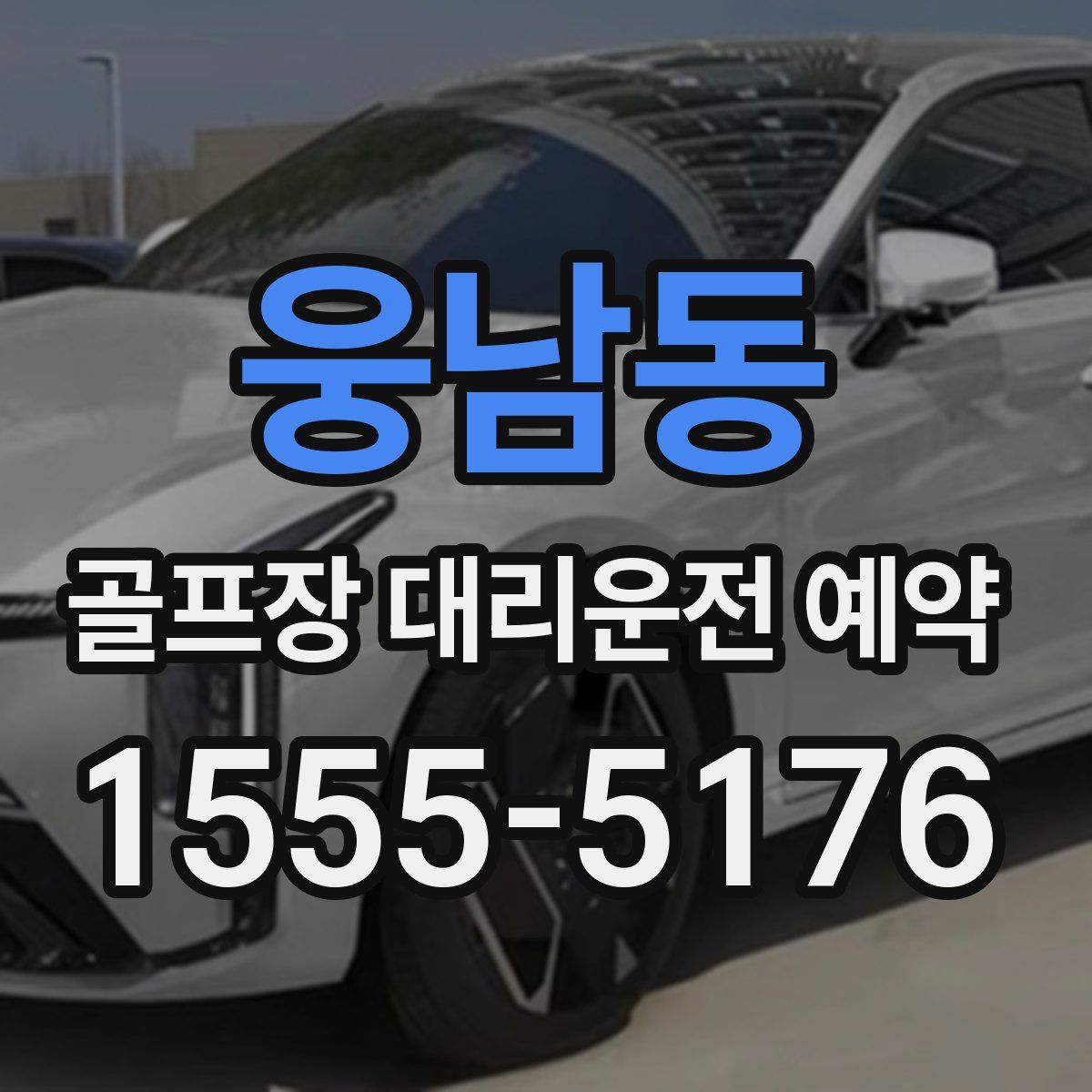웅남동 골프장 대리운전 예약