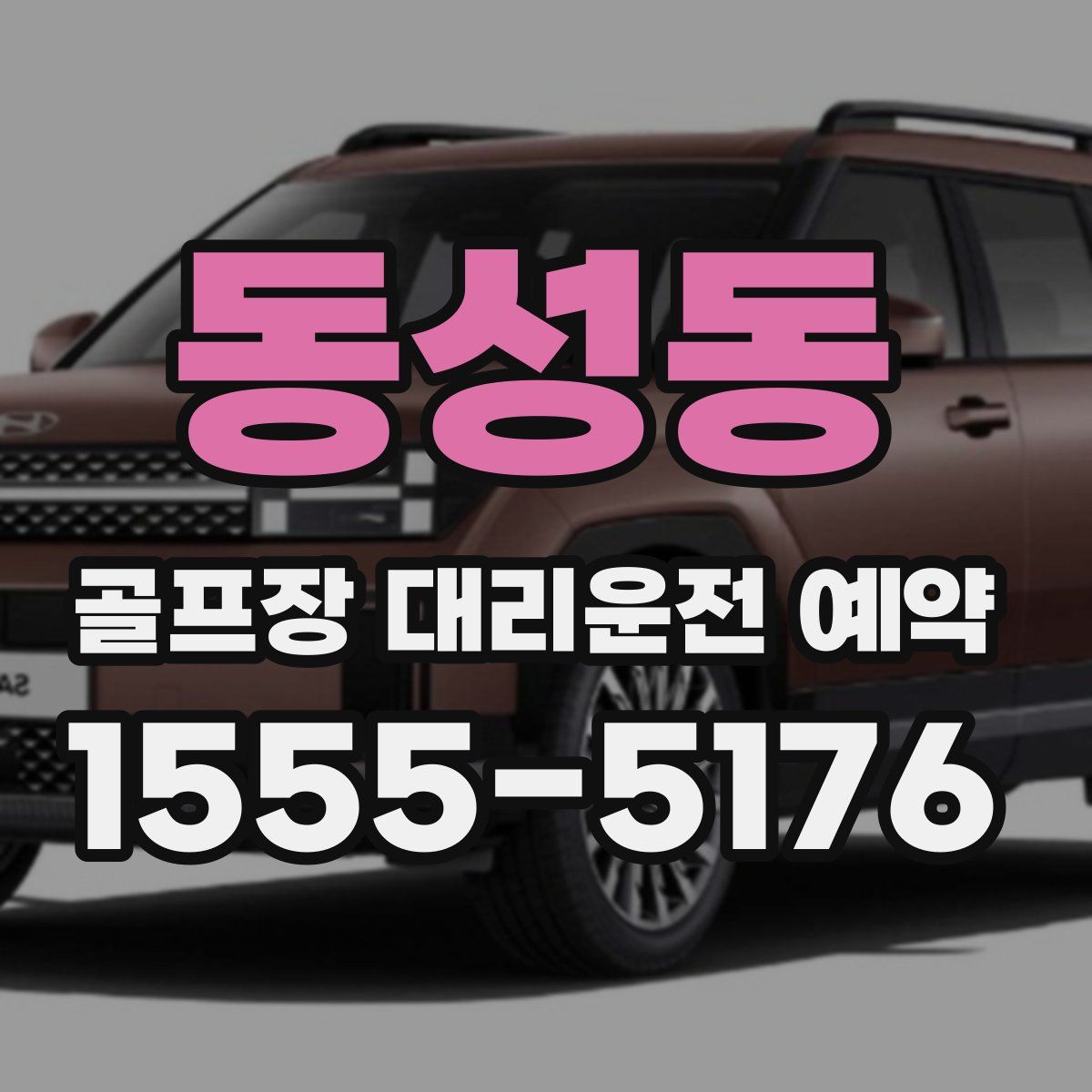 동성동 골프장 대리운전 예약