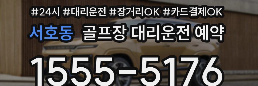 서호동 골프장 대리운전 예약