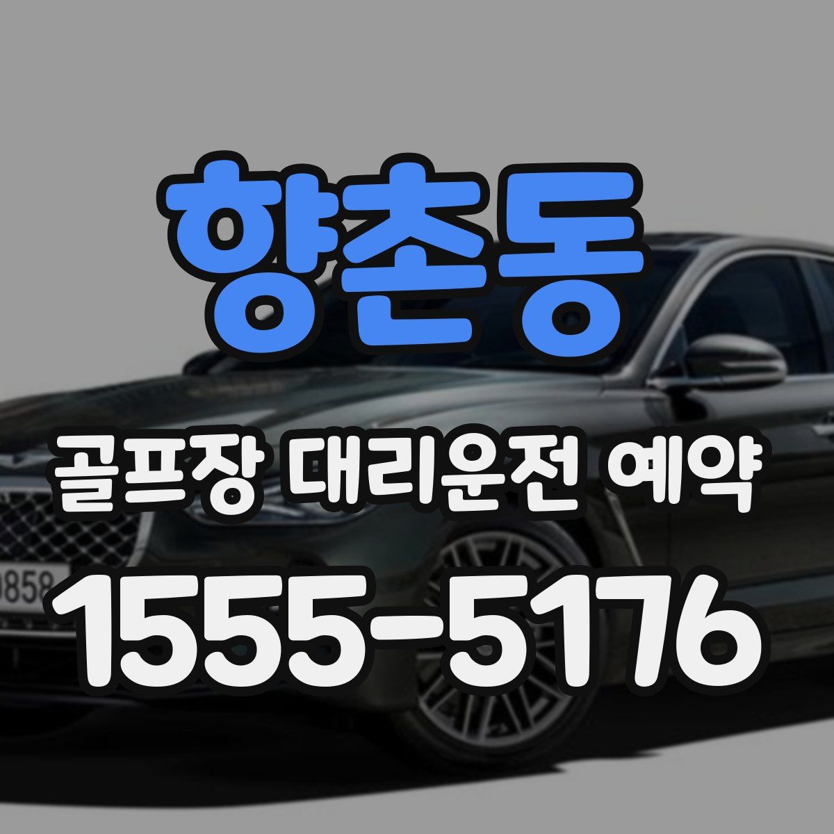 향촌동 골프장 대리운전 예약
