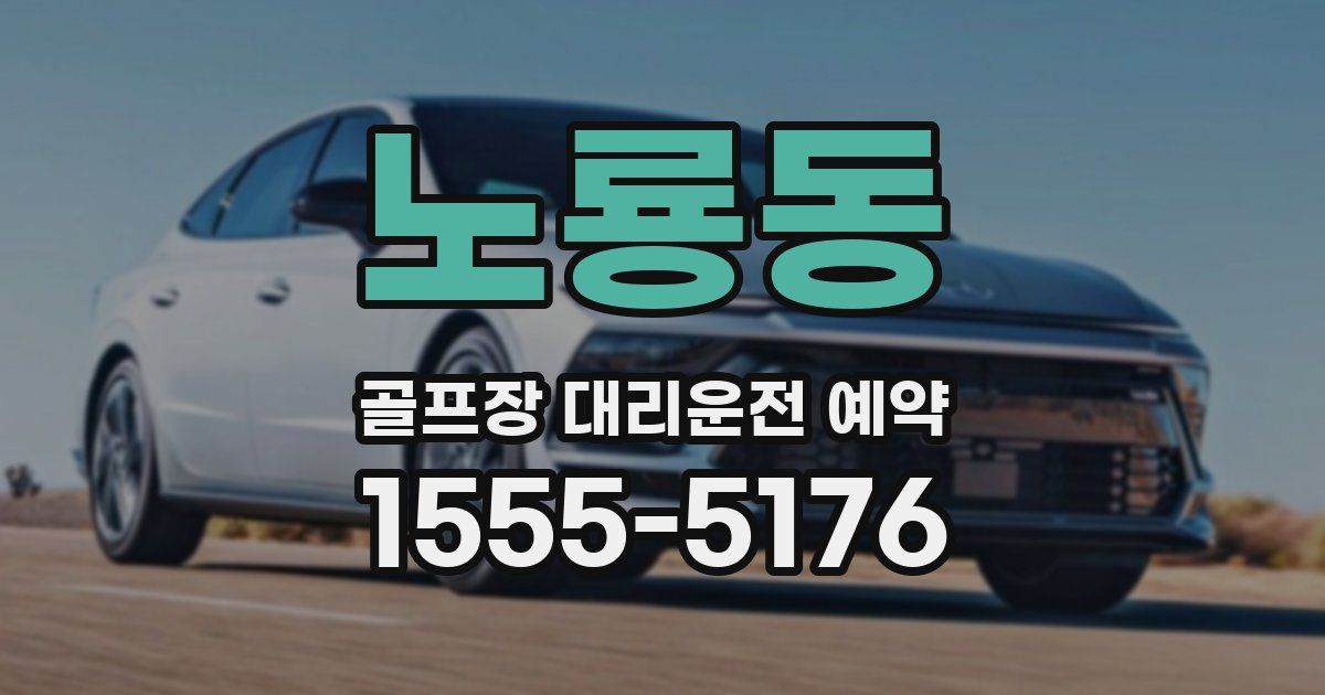노룡동 골프장 대리운전 예약