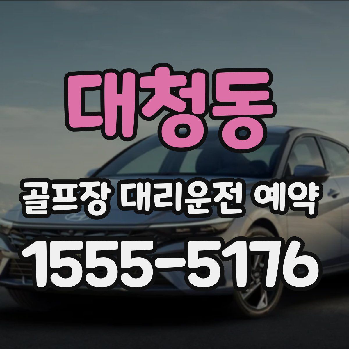 대청동 골프장 대리운전 예약