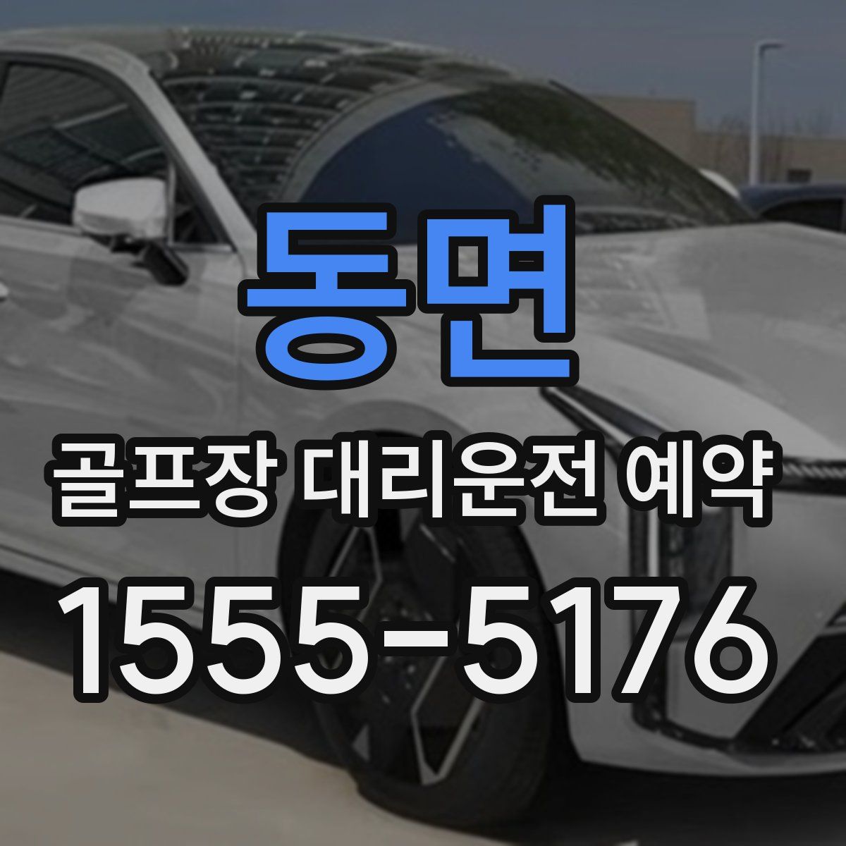 동면 골프장 대리운전 예약