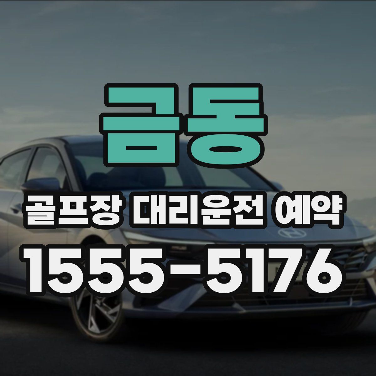 금동 골프장 대리운전 예약