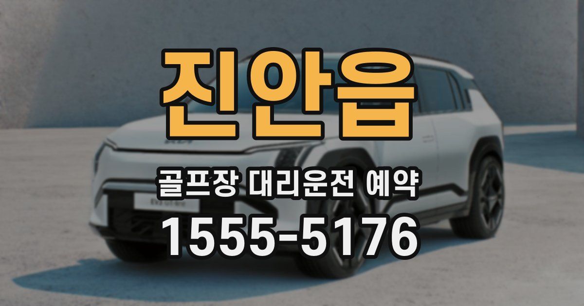 진안읍 골프장 대리운전 예약