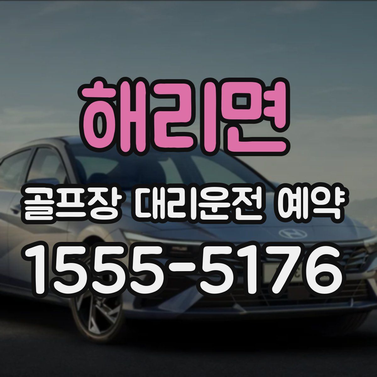 해리면 골프장 대리운전 예약