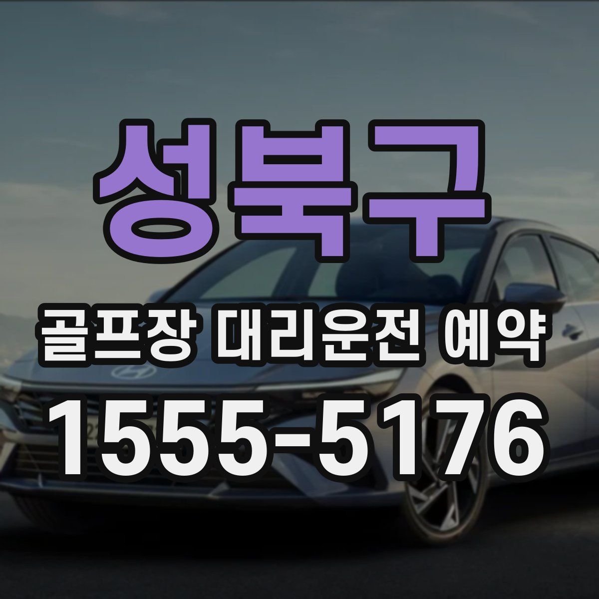 성북구 골프장 대리운전 예약