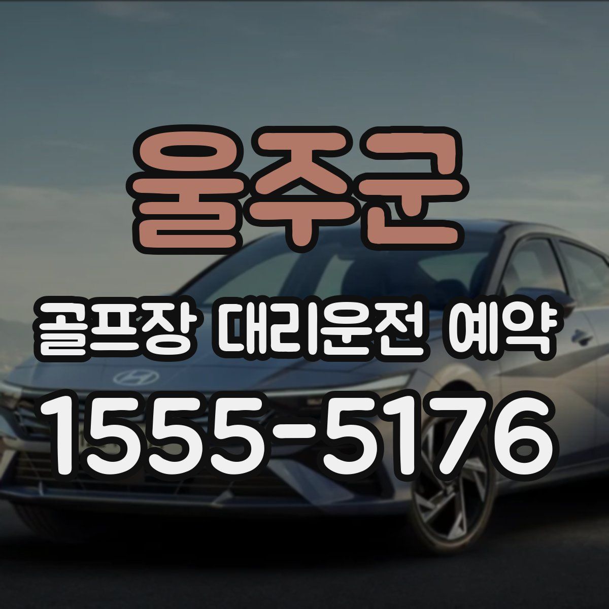 울주군 골프장 대리운전 예약