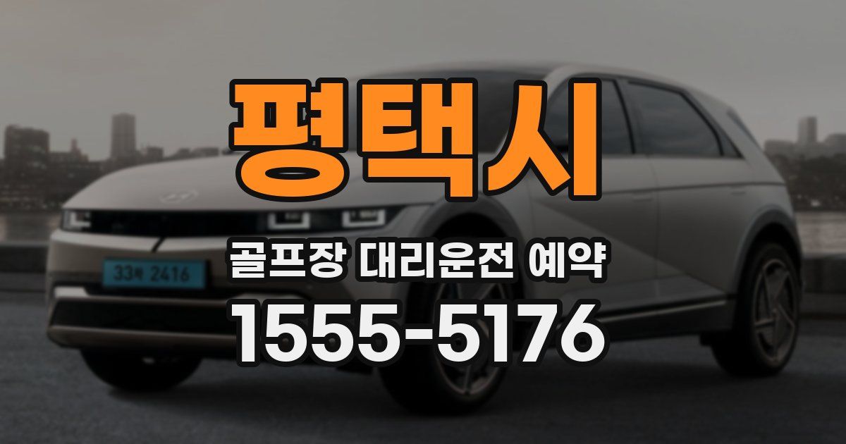 평택시 골프장 대리운전 예약