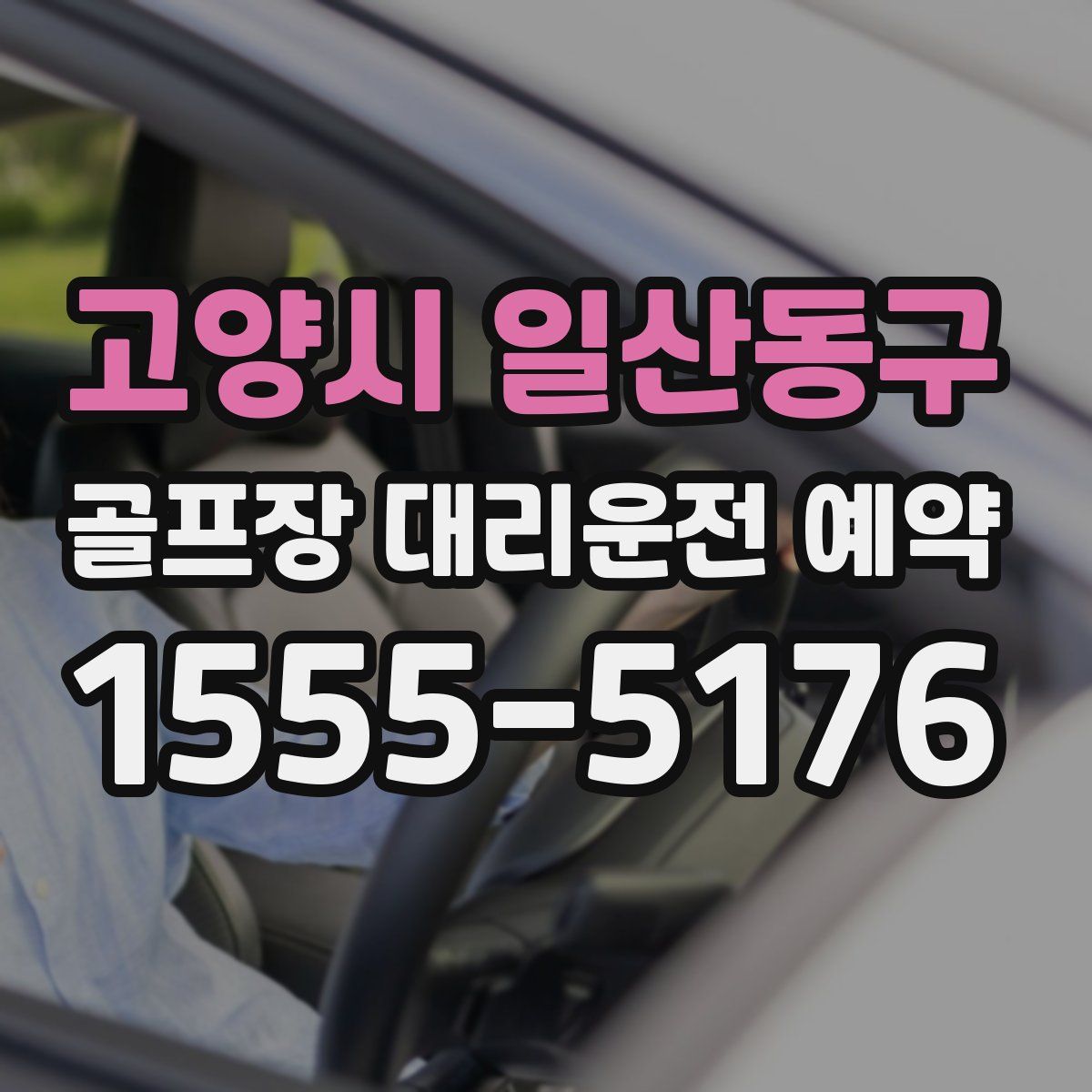 고양시 일산동구 골프장 대리운전 예약