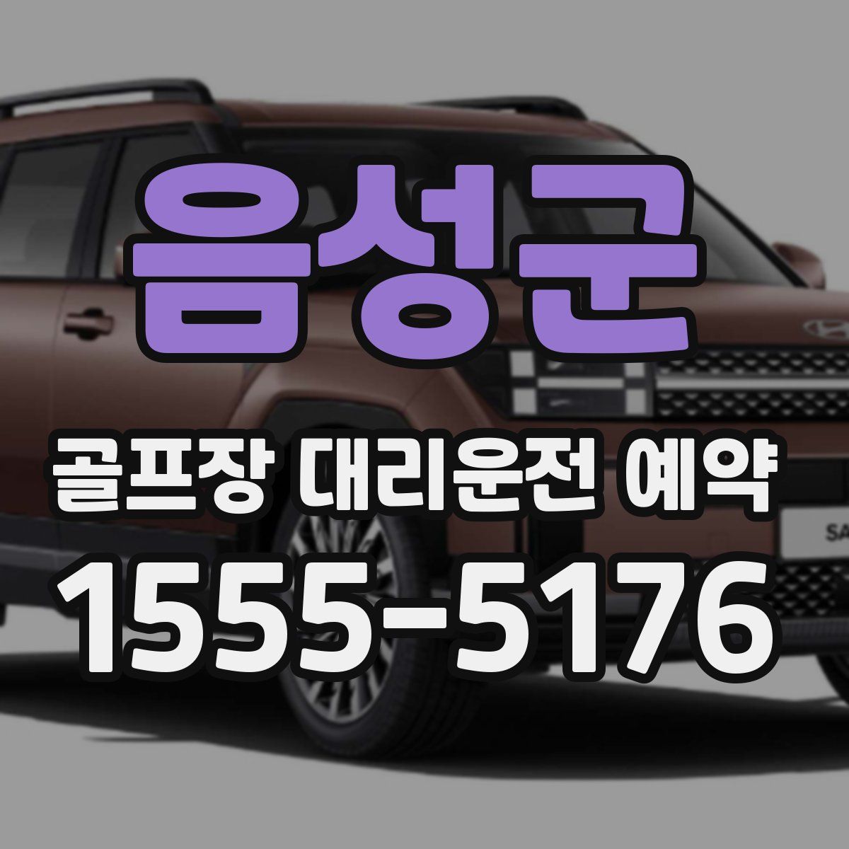 음성군 골프장 대리운전 예약