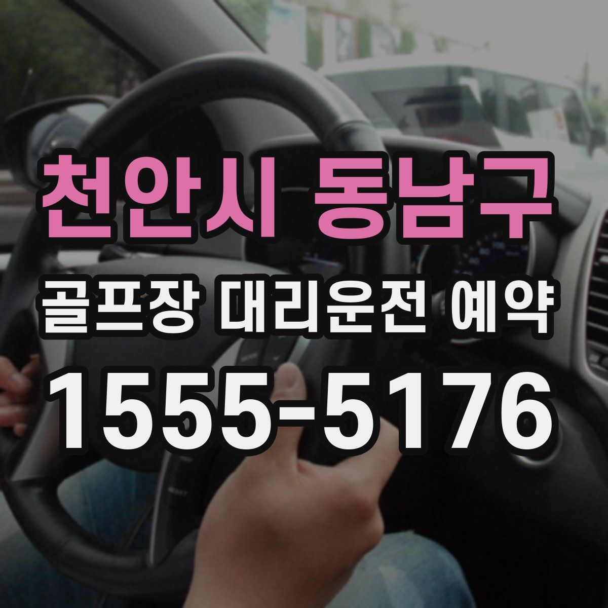천안시 동남구 골프장 대리운전 예약