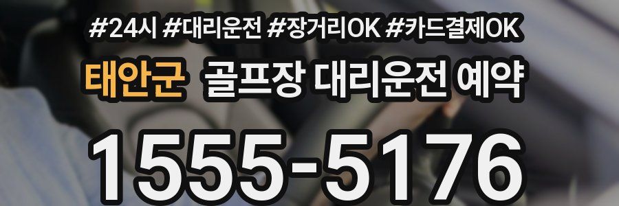 태안군 골프장 대리운전 예약