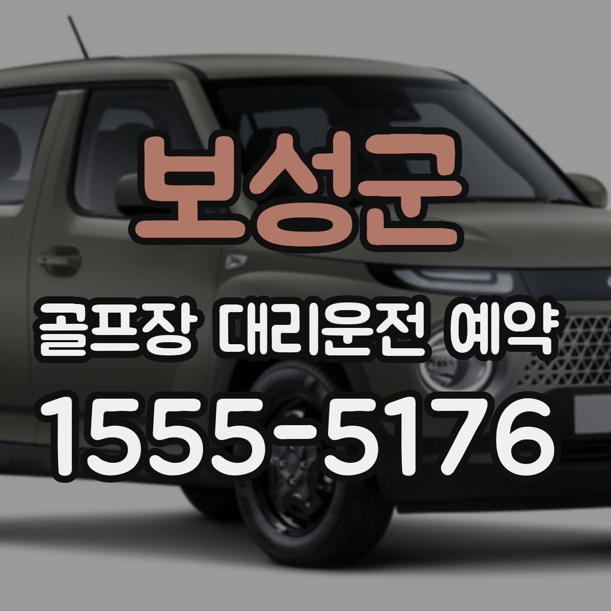 보성군 골프장 대리운전 예약
