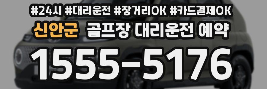 신안군 골프장 대리운전 예약