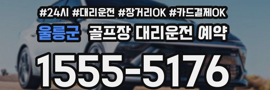 울릉군 골프장 대리운전 예약
