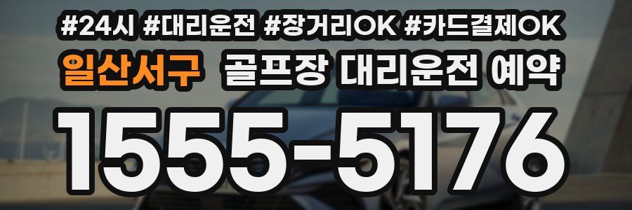 일산서구 골프장 대리운전 예약