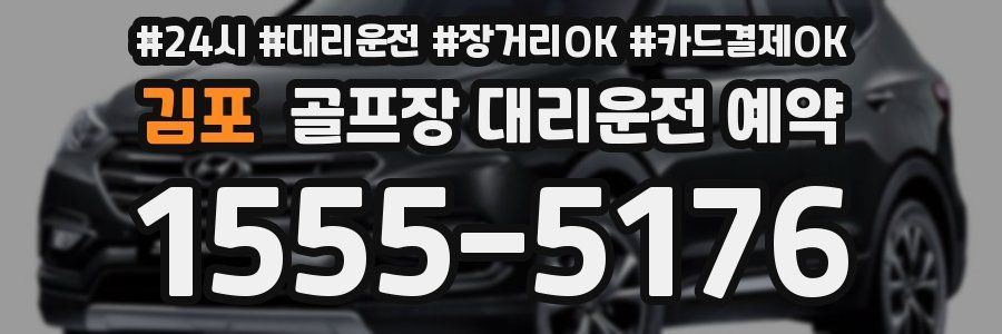 김포 골프장 대리운전 예약