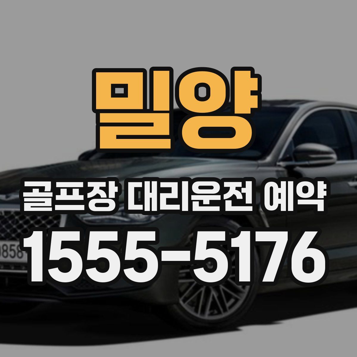 밀양 골프장 대리운전 예약